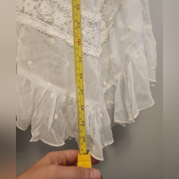 Anthropologie Not So Serious Lydia Petticoat Midi Skirt Size M SEE DESCRIPTION! - Picture 9 of 13